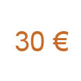 1 chèque de 30 €