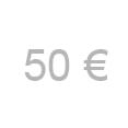 1 chèque de 50 €